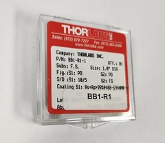 Thorlabs BB1-R1 Broadband Dielectric Mirror 1″ Fused Silica 488-694nm 10-5