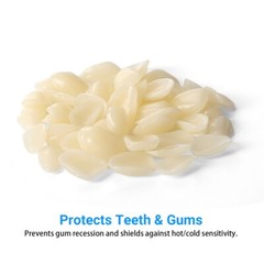 100 Pieces Dental Resin Teeth Temporary Crown Tooth Veneers Whitening Set A1 A2