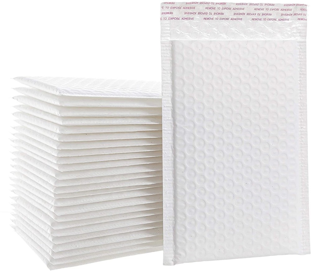 200 #5 10.5×16 Poly Bubble Padded Envelopes Mailers Bags inner 10.5×15
