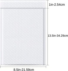 All Sizes 1-500 Poly Bubble Mailers Padded Envelopes Shipping Mailing Bags