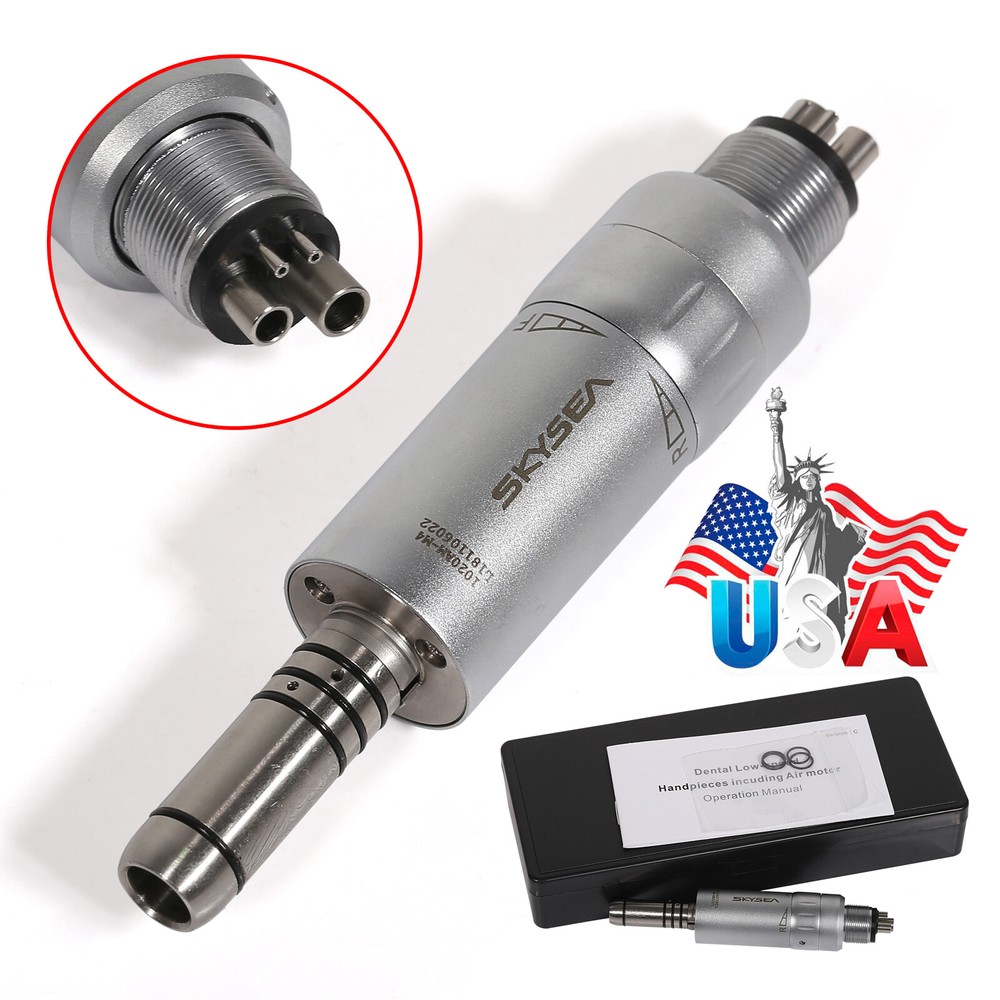1-10*Dental 4 Holes Inner Water Air Motor Low Slow Speed Handpiece SKYSEA DL