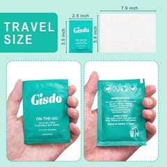 100 Pcs Flushable Wet Wipes – Travel Size, Unscented, Individually Wrapped, Idea