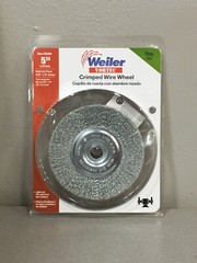 Weiler 36405 Vortec 5 in. Fine Crimped Wire Wheel Carbon Steel 3750 rpm 1 pc