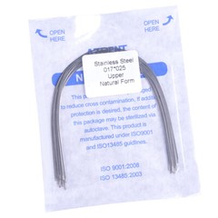 AZDENT Dental Stainless Steel Rectangular Arch Wires Nature Form / Oval Form