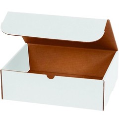 7x5x4 White Corrugated Shipping Mailers Packing Box Boxes Folding 50 100 To 1000