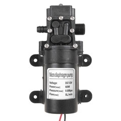 Motor Oil Fuel Fluid Extractor Electric Siphon Transfer Change Pump DC-12V 60W