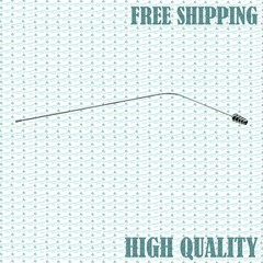 10PC Yasargil Suction Tube 4.5mm, Atraumatic Angled Tip, 150mm Working Length