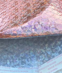 Rose Gold Bubble Envelope #0 6×10 Inches Metallic Glamour Mailers Pack of 500