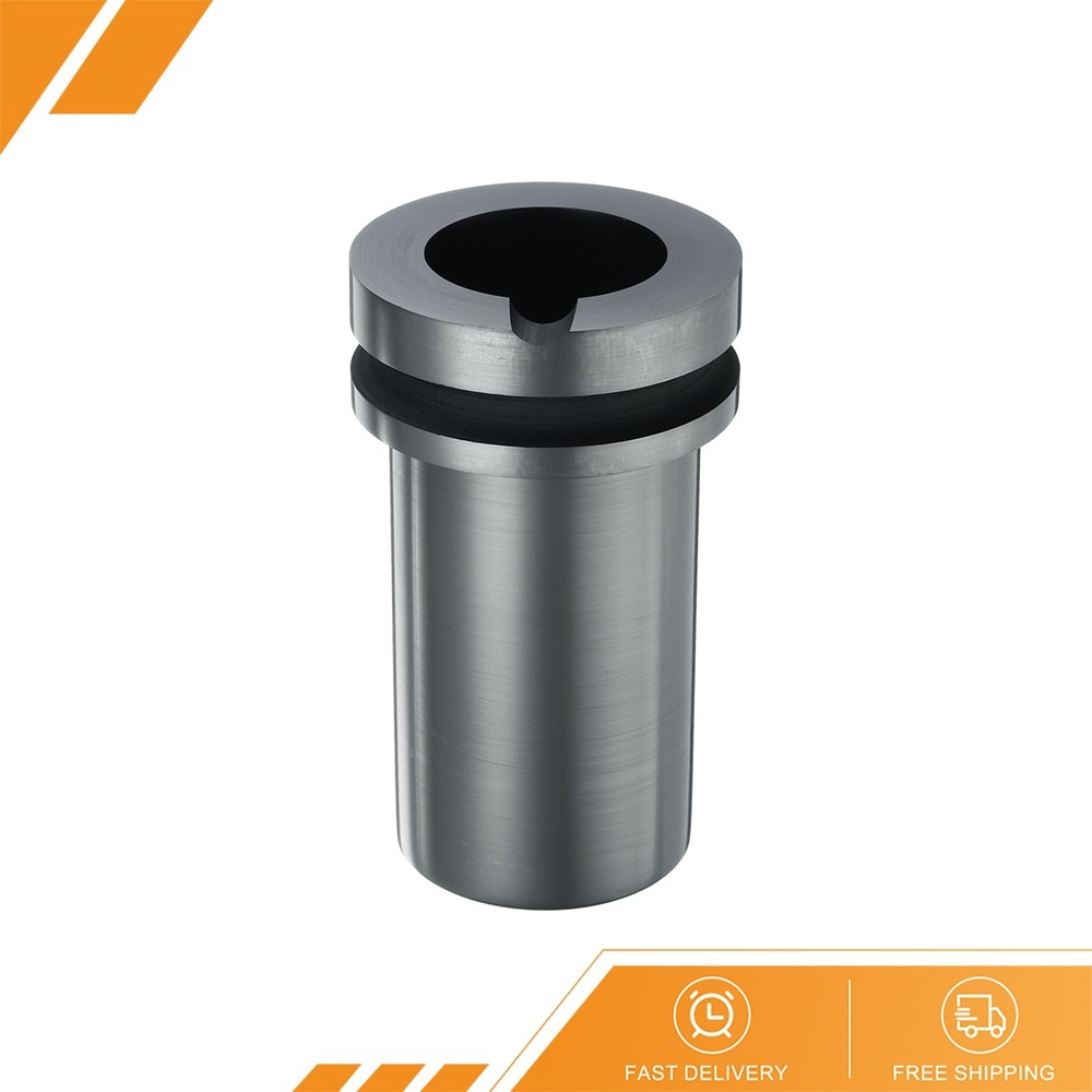 Graphite Crucible 0.5kg High Purity Graphite Melting Ingot 1.38″ ID