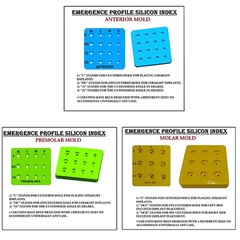 NEW Gingival Former Customization Silicon Index JULLDENT / EMERGENCE profile