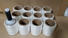 5”x1000′ Hand Stretch Film Wrap – 12 Rolls Included