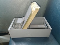 Vintage Nebs 944 Posting File For Forms Up To 6 1/2 x 9 1/4″ With 25 Cards