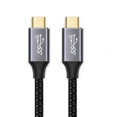 CY Cable USB-C USB-C 100W Type-C Male to Male Cable 20V 5A GEN2 10Gbps 100W C…