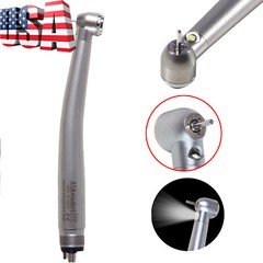 10 Dental High Speed Handpiece with Std.Head LED Light 4 Holes