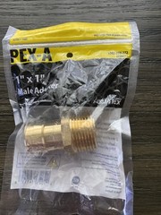 Apollo Expansion PEX / Pex A 1 in. PEX T X 1 in. D MPT Brass Male Adapter