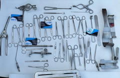 Basic Pediatric Surgery Set Of 38 Pieces Child Treat Surgical Instrument