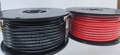 Lawrence Marine 14 AWG Tinned Copper Wire 50′ Red/ 50’Black Boat, Trailer, RV