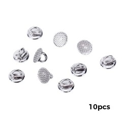 AZDENT Dental Orthodontic Lingual Buttons Bondable Round /Rectangular Base