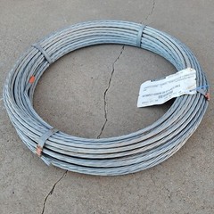 NEW 250 Feet 3/8″ ASTM A475 C Galvanized Steel 7 Strand Cable Guy Wire Class C