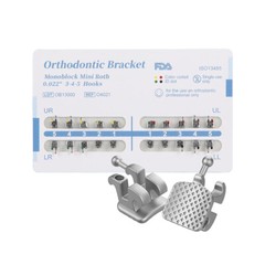 Dental Orthodontic Brackets Braces Mini MBT Roth.022 Hook 345 /NITI Arch Wires