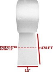 3/16″ x 700′ Ft Bubble Roll Small Bubbles 12″ Wide Yens Quality Cushion Wrap