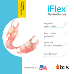 TCS iFlex – Dental Polyolefin Thermoplastic – Light Pink – All Sizes
