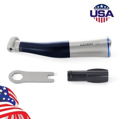 Dental 1:1 Fiber Optic Contra Angle Handpiece Internal Spray Push Button E-Type