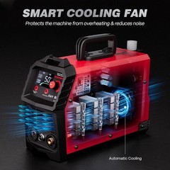 Professional-Grade Plasma Cutter: 1/2 Inch Clean Cuts & Smart Cooling System