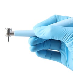 E-generator Dental High Speed Handpiece LED Fiber Optic Turbine Light Body 4hole