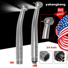 Dental LED E-generator Fiber Optic High Speed Handpiece 2Holes 4-Holes FDA