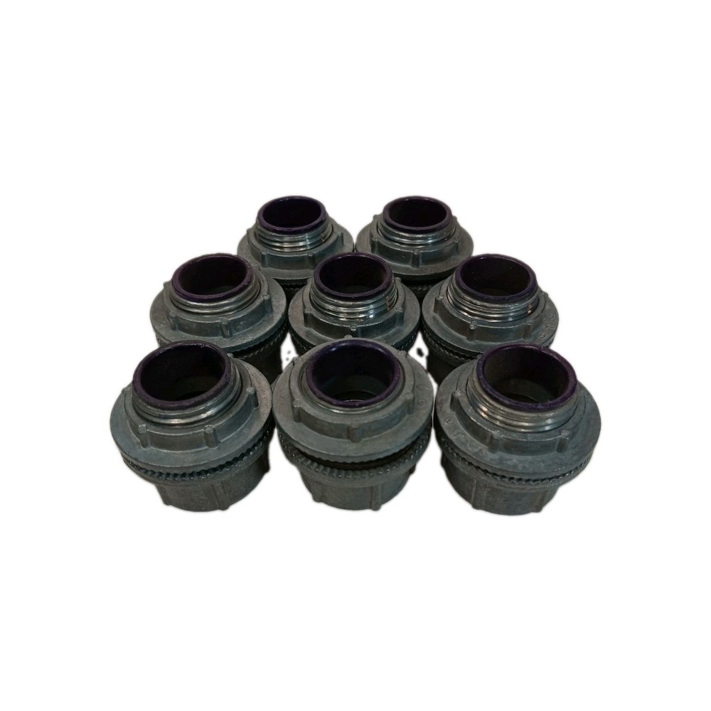 8 Pack 1″ Watertight Conduit Hub Zinc Die Cast WH-3 Save $