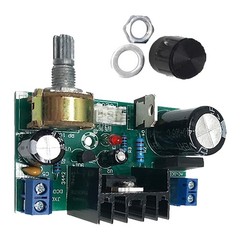 1x LM317 Adjustable Voltage Linear Regulator Step Down Module AC/DC to 5/12/ 24V