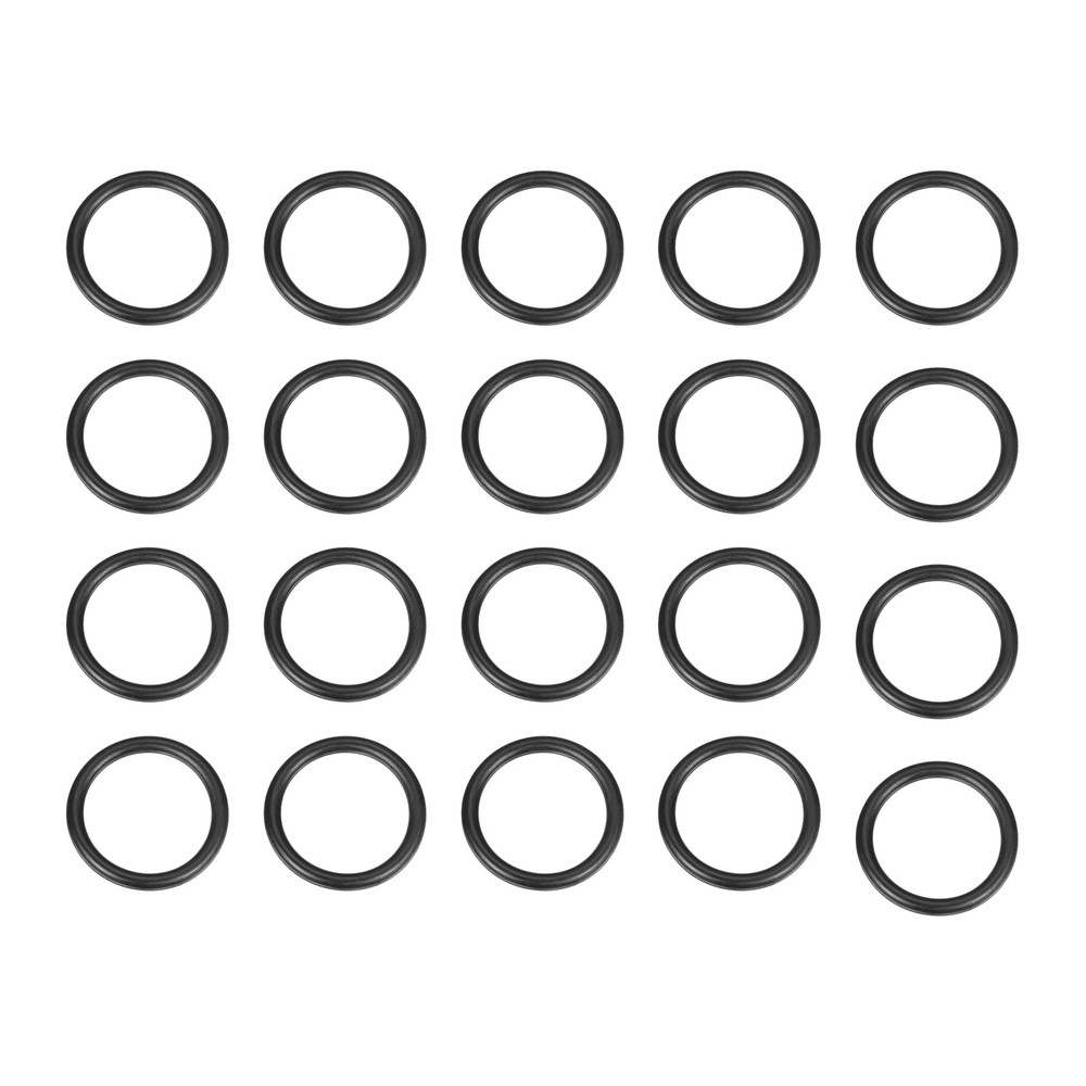 20Pcs, Nitrile Rubber O-Rings 38x30x4mm Metric Buna-N NBR Sealing Gasket
