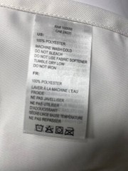 Chick-fil-A Employee Unisex Grove Apron, White, 100% Polyester, Sealed (NEW)