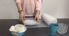 Small Bubble Cushioning Wrap Roll for Protecting Fragile Items 12″x72 feet