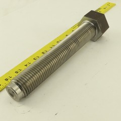 1-1/2″-6 x 9″ Dog Point Custom Made Bolt 2-1/4″ Across Flats