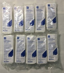 Lot of 10 Medline Irrigation Trays with 60mL Piston – EXP: 10/2027 DYND20300