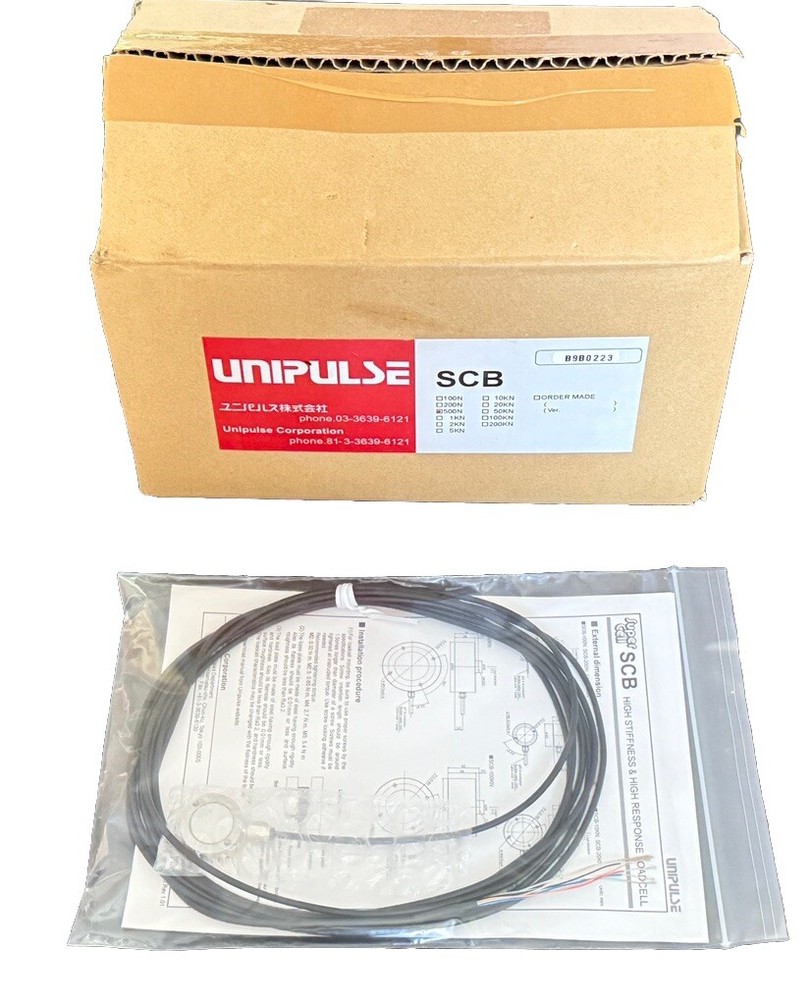 Unipulse SCB-500N Super Cell High Stiffness & High Response Load Cell 500N