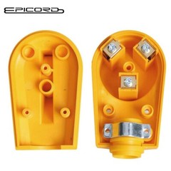 30 Amp RV Plug Male and Female Plug Set Yellow Camper Plug Electrical 125V