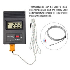 E Type Thermocouple Temperature Sensor Probe 4x30mm 6.6ft Wire 0 – 600°C