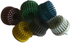 1″ Abrasive Bristle Brush,Sample Pack,1/4″steel shaft,36X,50X,80X,120X,220X,400X