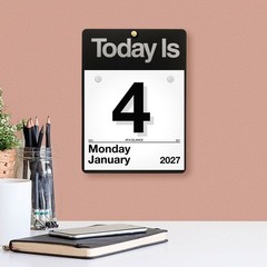 2026 At-A-Glance K1-00 Today Is Tear Off Wall Calendar with Base, 6 x 6″