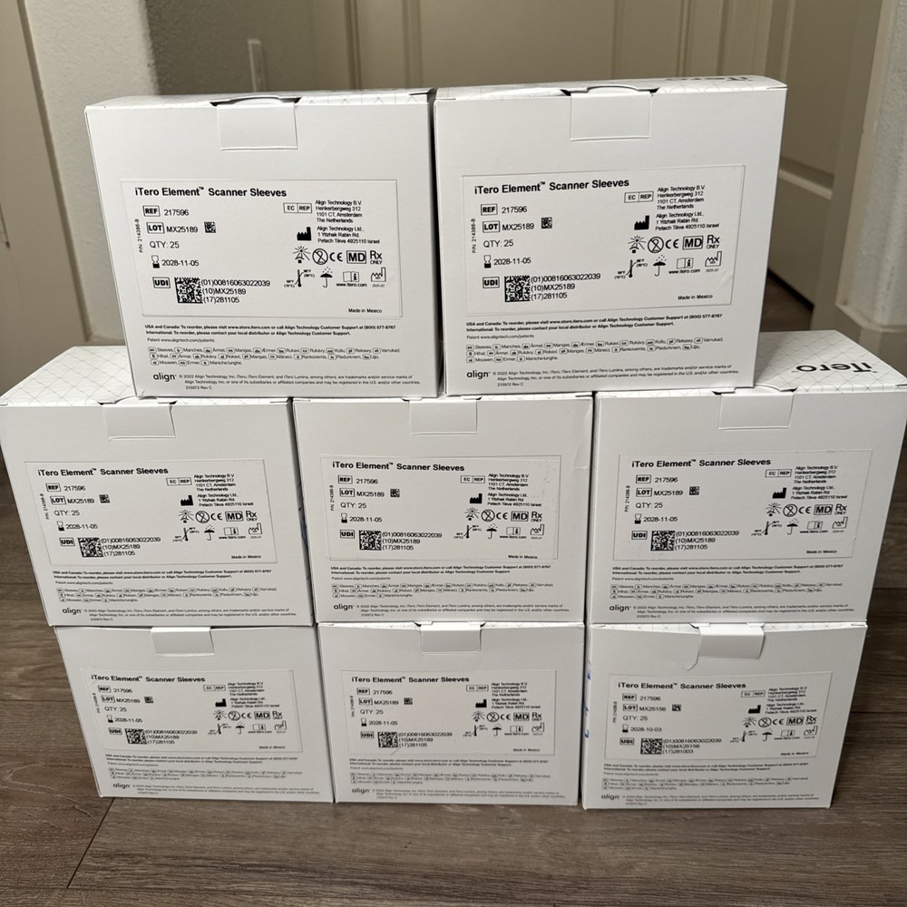 Itero Element Sleeves Ref 217596 Lot Of 8 Boxes with 25 in each box.