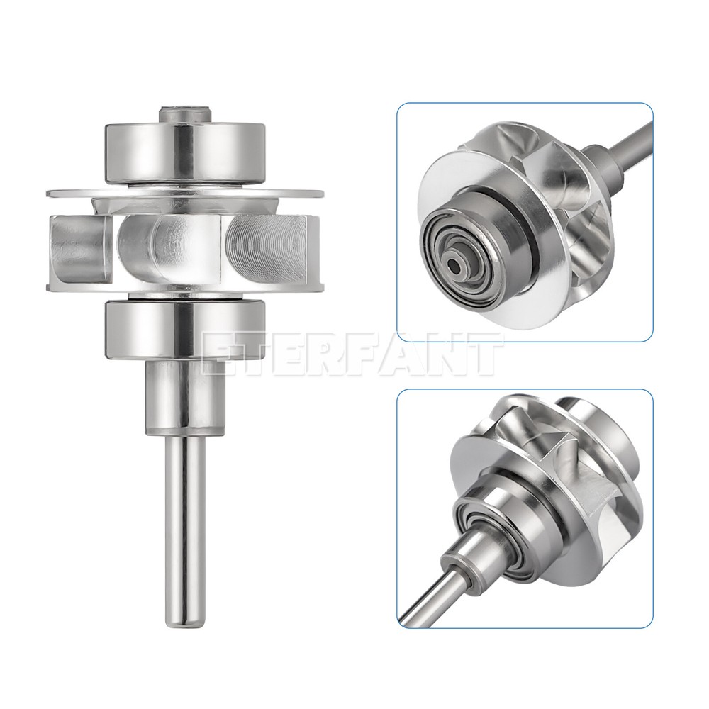 ENTERFANT Dental Turbine Cartridge Rotor Autochuck For High/Fast Speed Handpiece