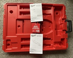 New Milwaukee M12 Force Logic Press Tool Case Only 2473-20 Unused Hard Carry Box