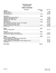 CASE IH 1000 9110 9130 9150 9170 9180 9190 Tractor Service Manual Priority Mail