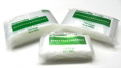 300 Bags 4 Mil Reloc Zippit 3 Size Assortment 2×3 3×3 3×4 Zip Top Seal 4mil