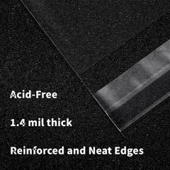 200ct Clear Resealable Cello Bags 3.5×5.5 Inch 1.4 Mil OPP For Treats Gifts Bake