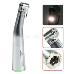 Dental 20:1/ 1:1 Fiber Optic LED Contra Angle Handpiece for NSK E-type Motor MX