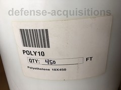 HDPE High Density Polyethylene Plastic Sheet .030″ x 10″ x By The Foot FLEXIBLE
